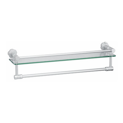 单层置物架带杆