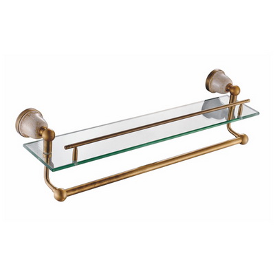 单层置物架带杆