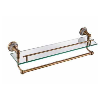 单层置物架带杆