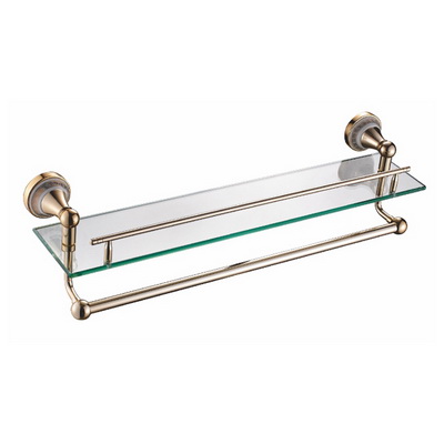 单层置物架带杆